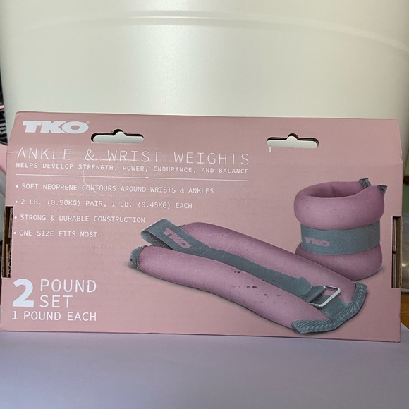 TKO Ankle And Wrist Weights 2 Pound Set 1 Pound - Picture 3 of 4